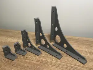 Shelf Bracket set - Metric - 50mm to 200mm