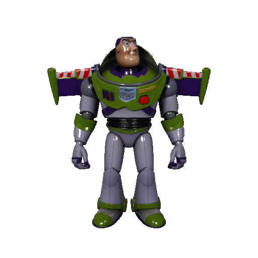 Buzz Lightyear Toy Story Figure 3d H2C multicolor