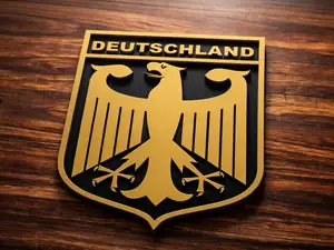 Deutschland Adler Logo 2 Farben