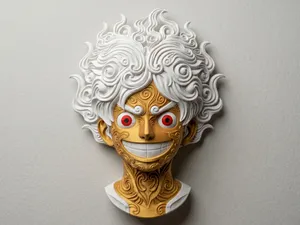 Luffy Gear 5 (Nika) - Wall art - One piece