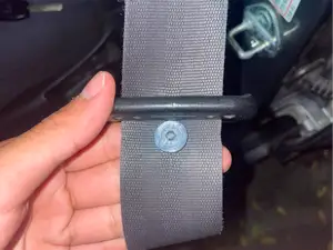 Seat Belt Button Stopper