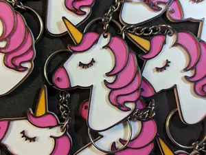 Unicorn keychain
