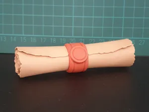 Fantasy Scroll Prop | No AMS Required