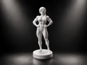 Titan Valkyrie – Muscular Anime Warrior Statue