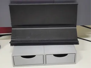 Monitor lift box w drawers