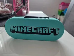 Minecraft Pencil Case Shutter Box
