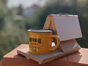 Cup and Bookrest - Oriental Style
