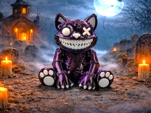 Ugly Horror Cat  - Grinsekatze der Verdammnis
