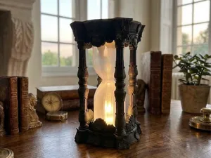 Baroque Hourglass Lamp - Eternal Light