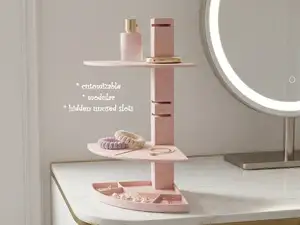 modular adjustable shelf organizer