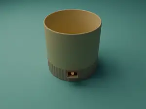 Self watering pot - 2 parts