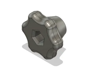 Knob - M8 nut insert