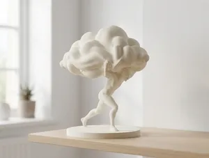 Carrying The Heavens - Modern Atlas Sculpture