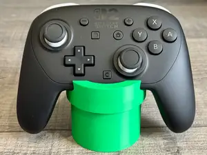 Nintendo Switch 2 Pro controller stand warp pipe