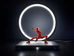 Customizable Figurine Ring Light stand
