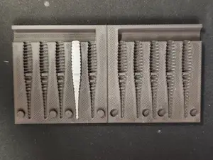 lure molds produce 5 pieces per batch.