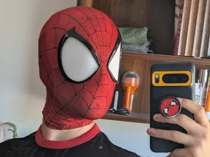 Ultimate Spider-Man Wide lens and Faceshell V1