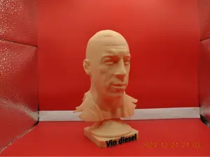 vin diesel statue