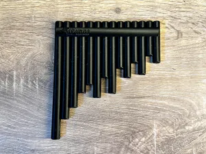 Ecuadorian Rondador 14 pipes pan flute in Em