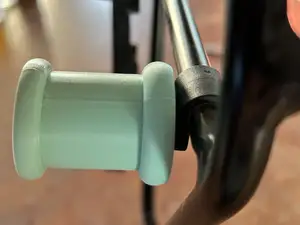Light mount for Ortlieb Bicycle Rack