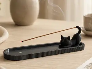 Cat incense holder