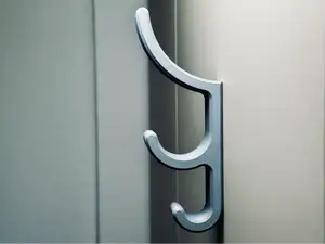 Triple Wall Hook – Screw or Tape Mount