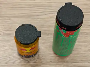 Can Lid printed in one piece