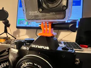 hot shoe for action camera