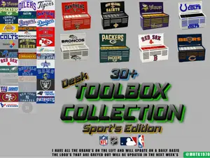 30+ Desk Toolbox Sport's Edition NFL NHL MLB NBA