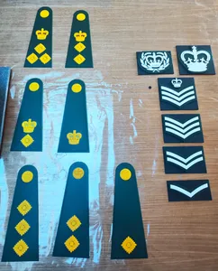 British Army Ranks + Cadet Under Officer and 2Lt