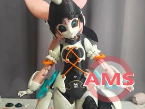 【AMS】1/4多色爱芮可动模型（DUMMY 13 骨骼）
