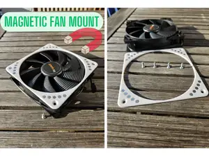 Magnetic 120mm Fan Bracket / Mount