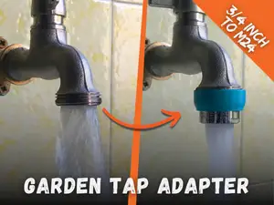 Garden Tap Adapter: 3/4 Inch to M24 Water Filter