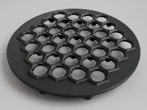 Round Dumpling Mold — 19 & 37 Cells