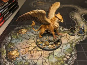 DnD Griffon miniature