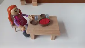 Gratin dish for doll's house