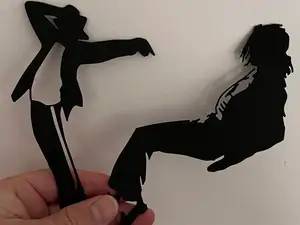 Decor Michael Jackson 2 Silhouettes