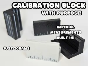 Calibration Cube - Setup Block - Measurement Tool