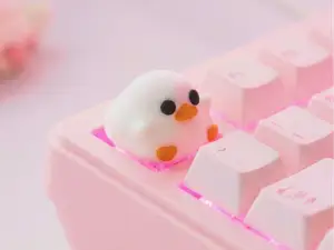 Cute duck keycap