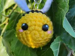 Round Kawaii Heart Crochet Safety Eyes