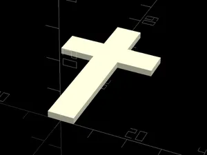 <BSG> CHRISTIAN CROSS | LATIN CROSS