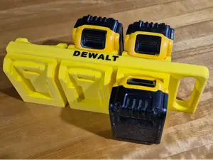 Dewalt 20v Caddy Battery Holder for 6
