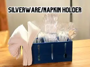Silverware and Napkin Holder