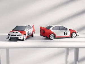 Mitsubishi Lancer Evolution VI Rally Model