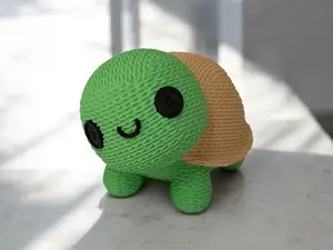 Cute Knitted Turtle