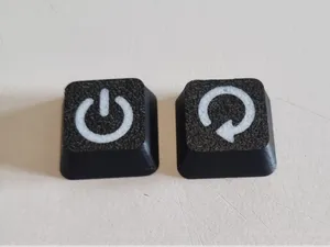 Keycaps - Power & Reset