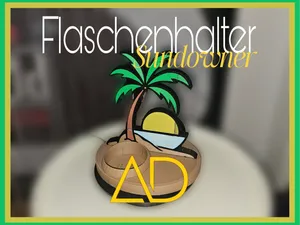 Rum-Flaschenhalter „Sundowner“