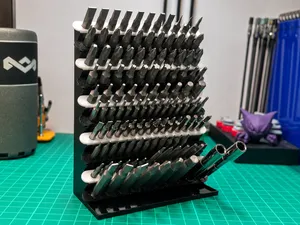 Modular Vertical Bit Organizer System