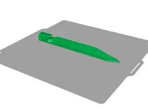 Tent Stake ( no supports needed ) Zelt Hering