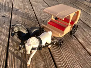 Schleich Kutsche - Zweispänner